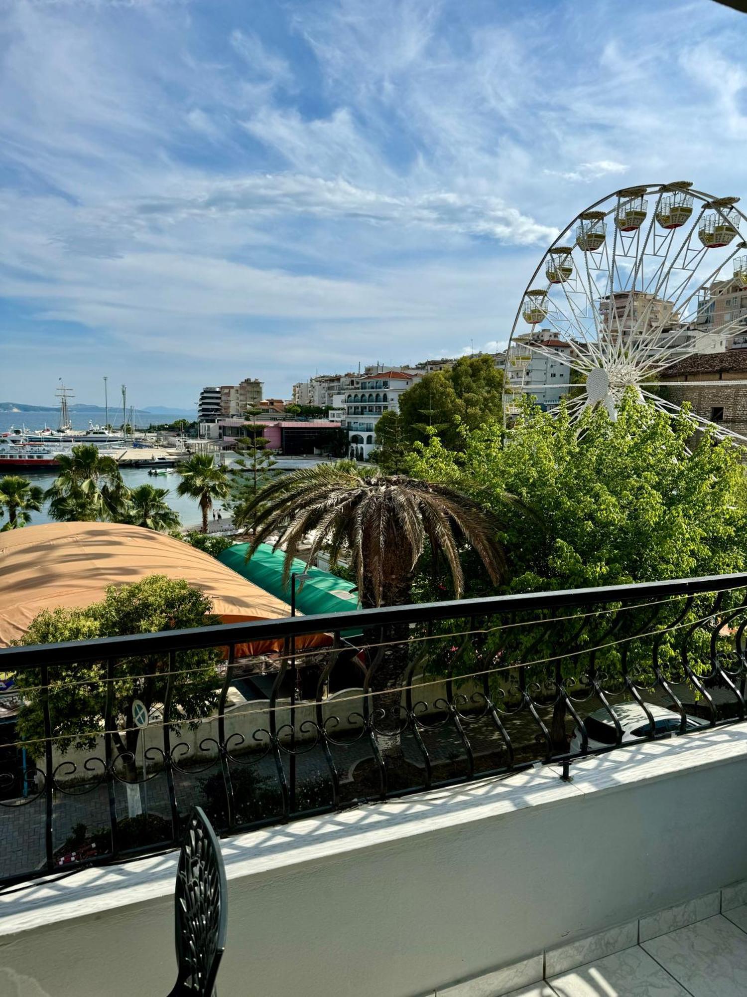 Hotel Cakalli Sarande Bagian luar foto