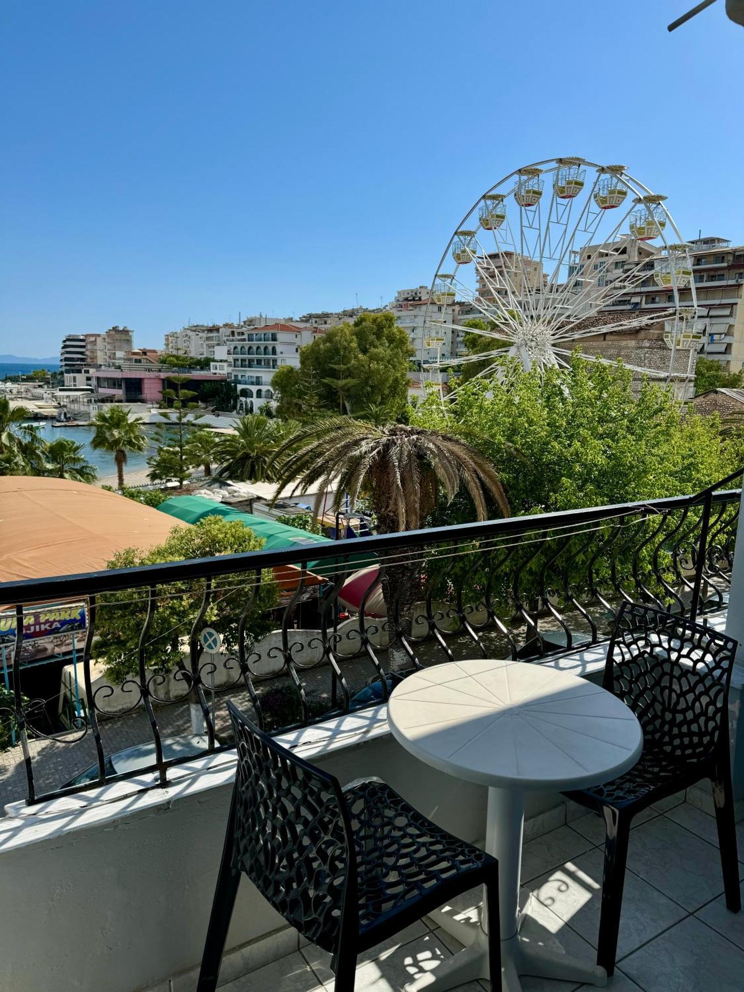 Hotel Cakalli Sarande Bagian luar foto